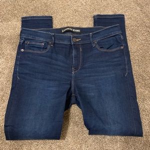 Express jean Legging 12R dark wash